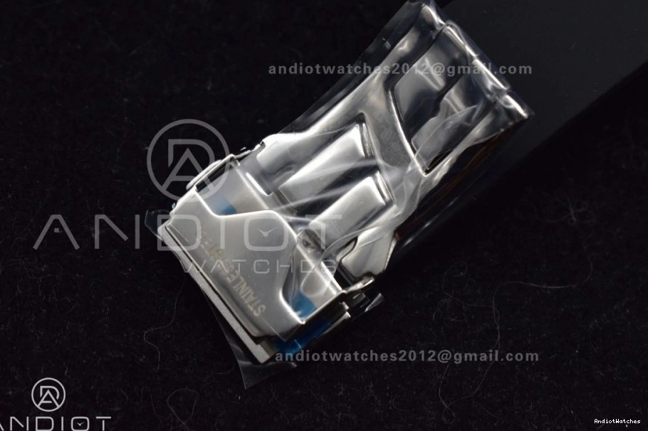 Dial HBF Black 45mm A Black Edition 588 Fusion RG Strap 1:1 on Bold Gummy Best 0414